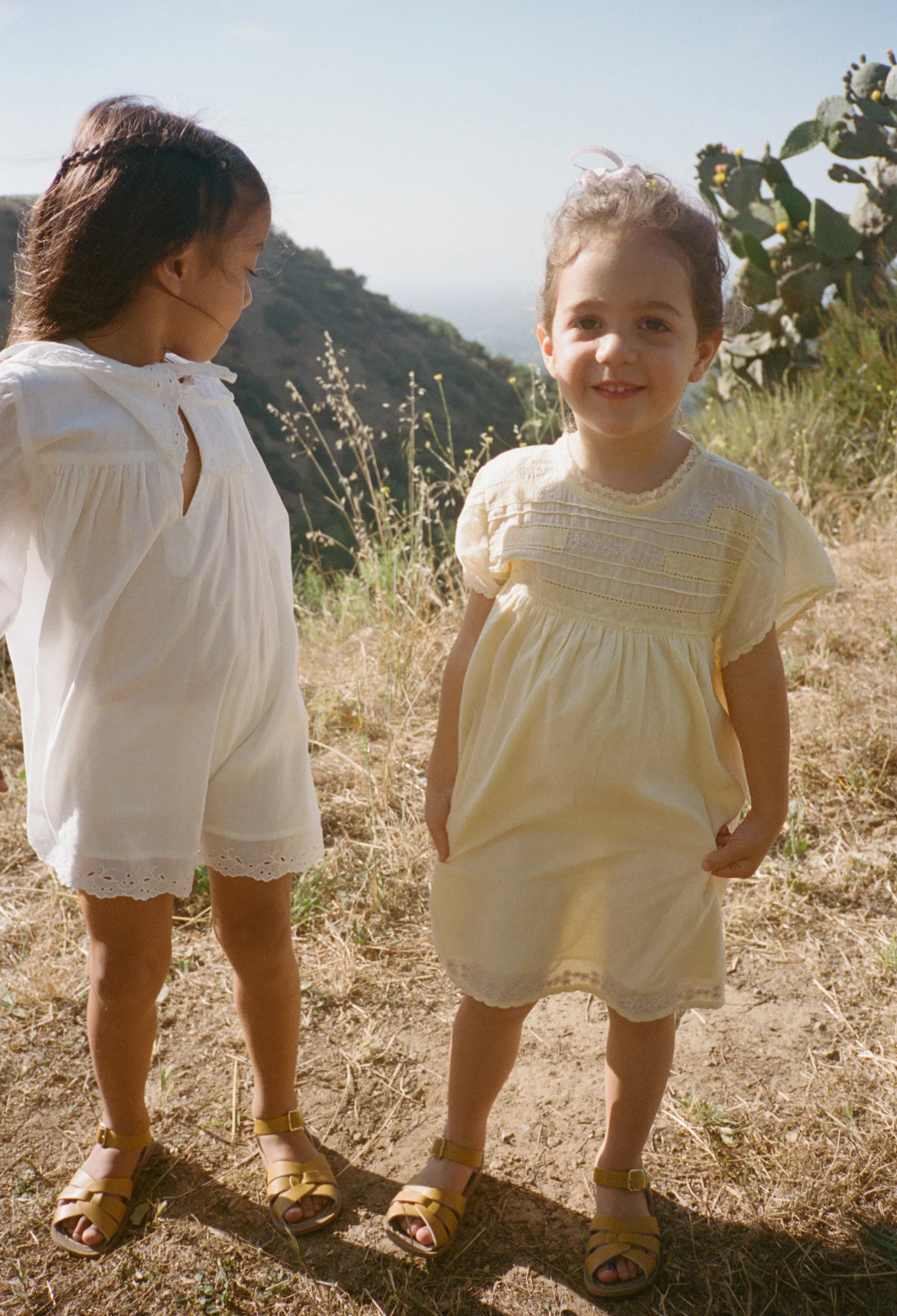 Ciao Bambini Joelle Butter Voile Dress - Image 5