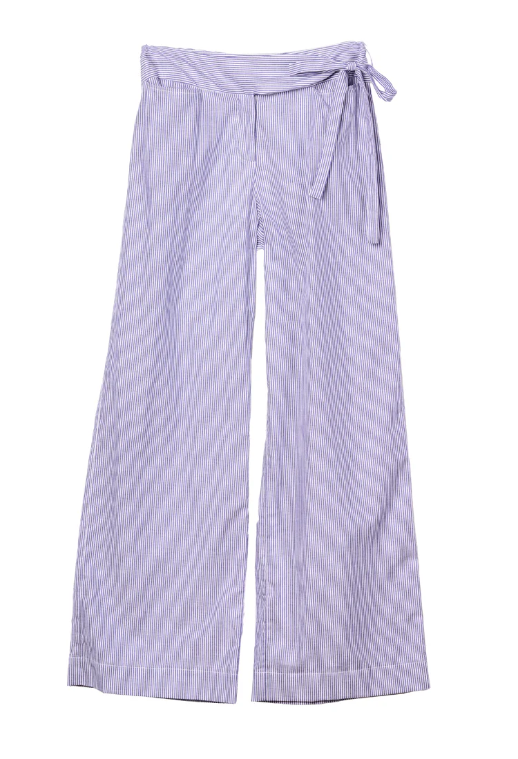 Laida Stripe Cotton Pant - Image 4