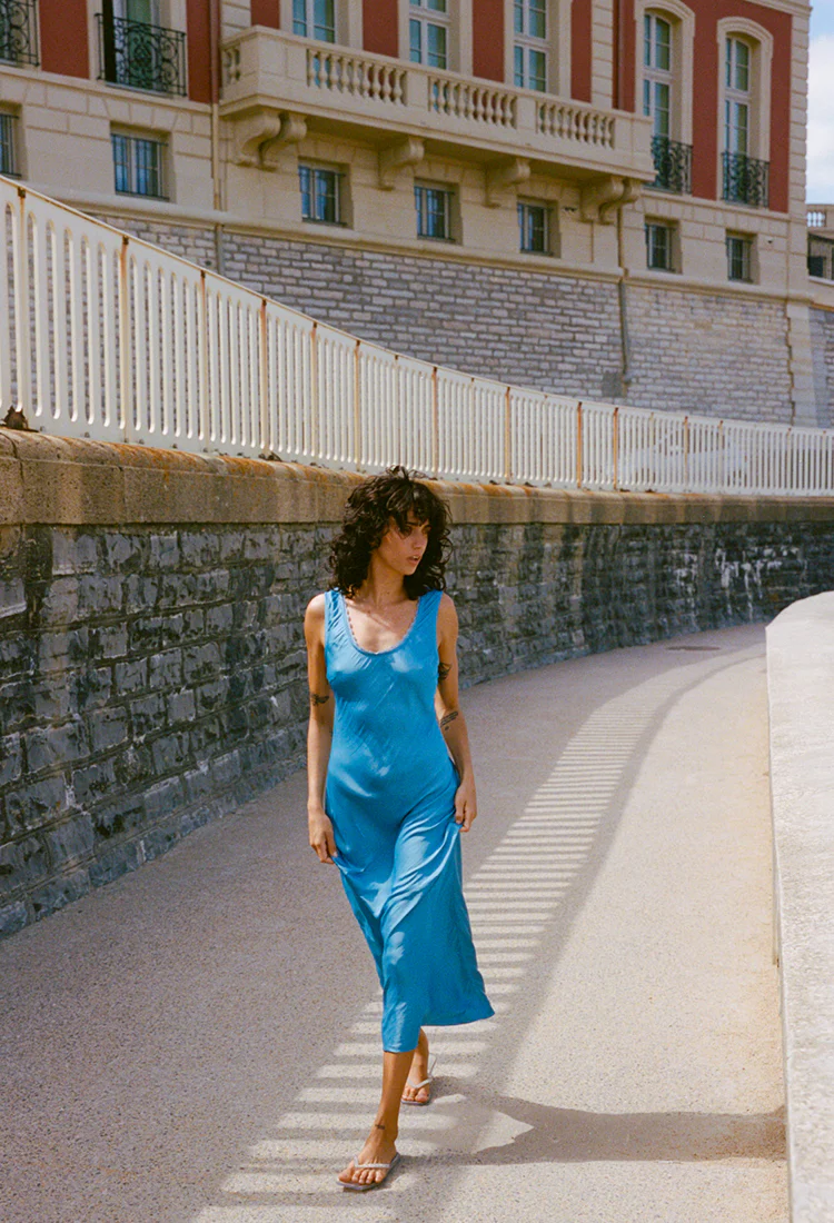 Leticia Dress Acqua - Image 3