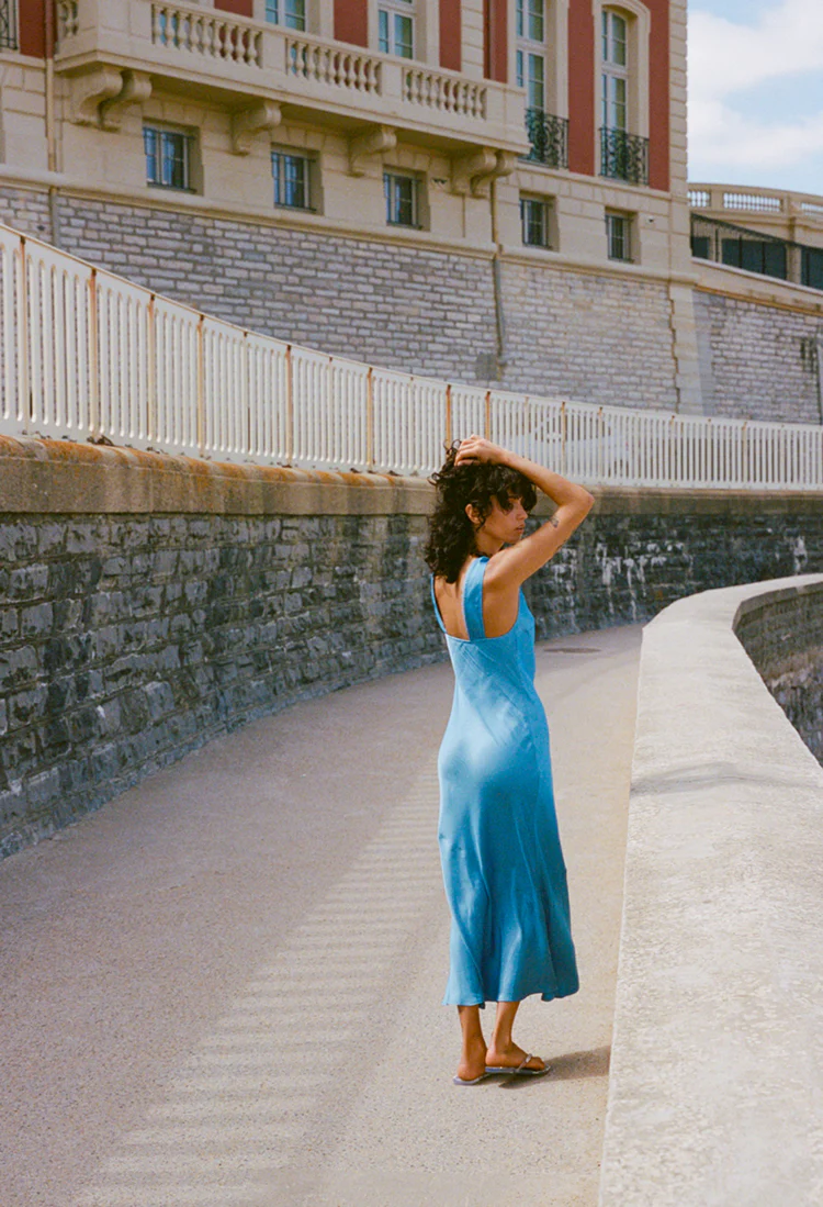 Leticia Dress Acqua - Image 5