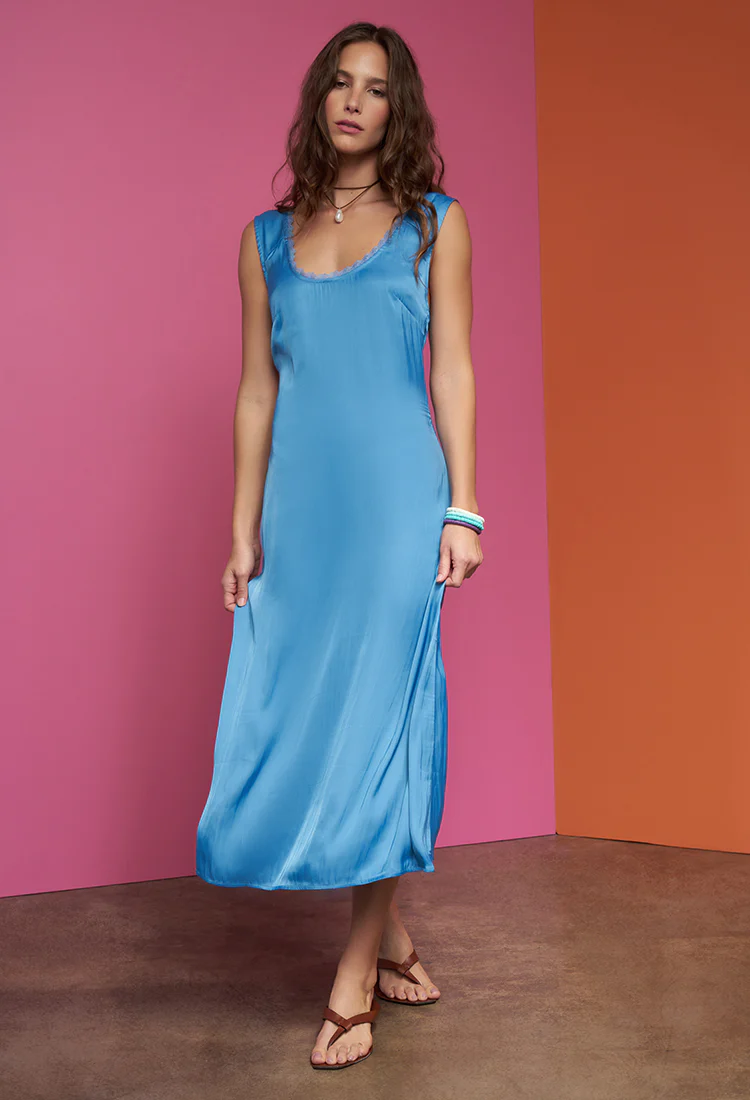 Leticia Dress Acqua - Image 6