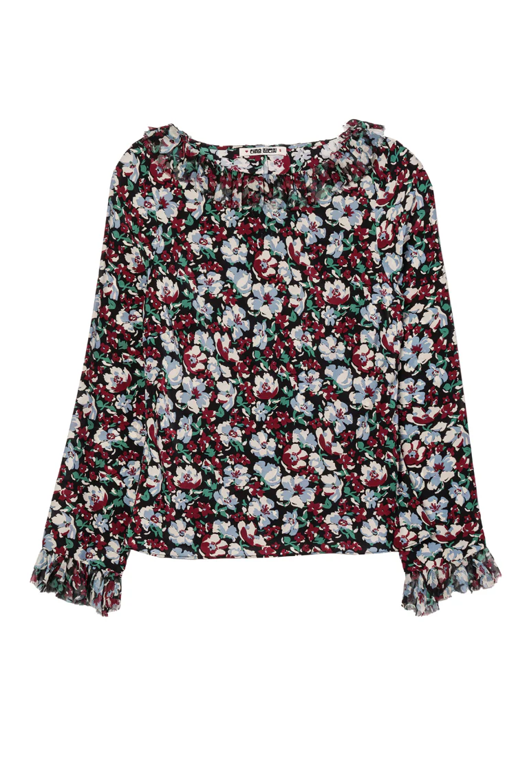 Lilja Top Peonia Print - Image 4