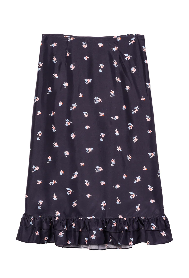 Lilura Papillon Silk Skirt - Image 4
