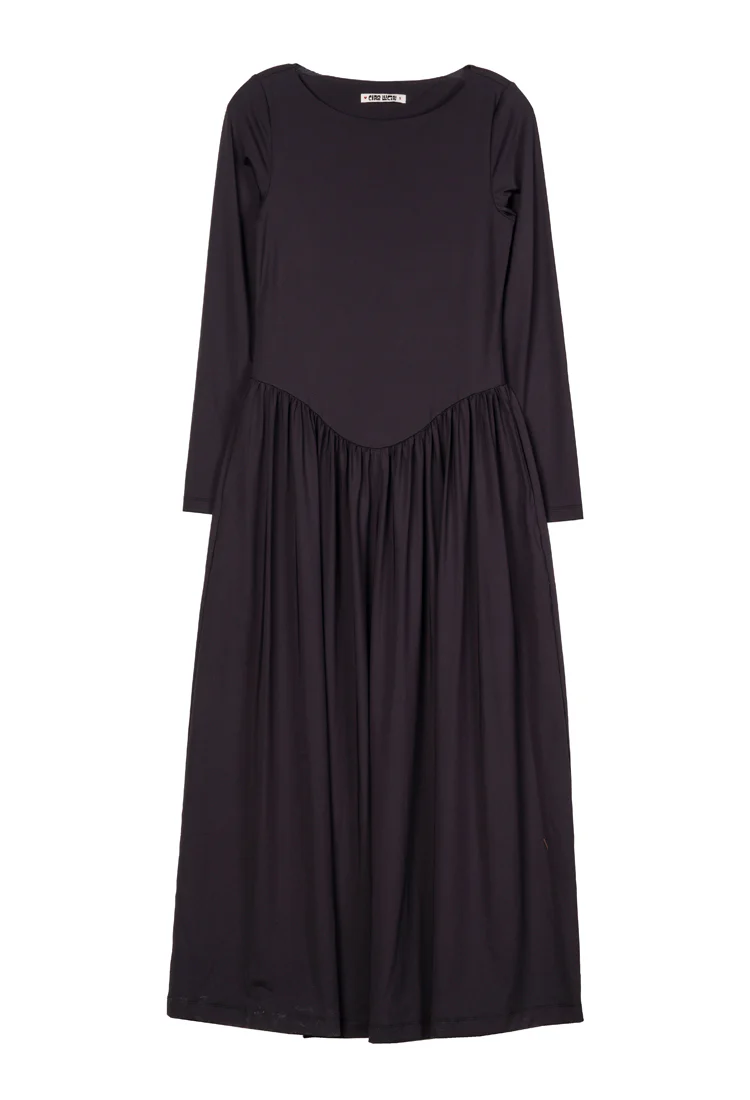 Lisio Black Jersey Dress - Image 5