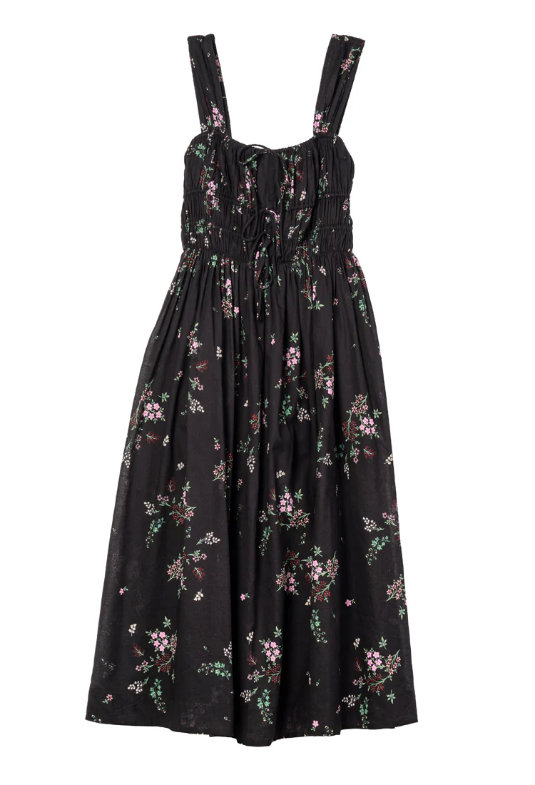 Liv Dress Wildflower Print Cotton Voile - Image 3