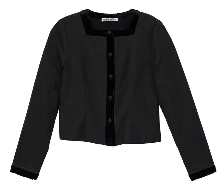 Margot Faille Velvet Trim Jacket - Image 4