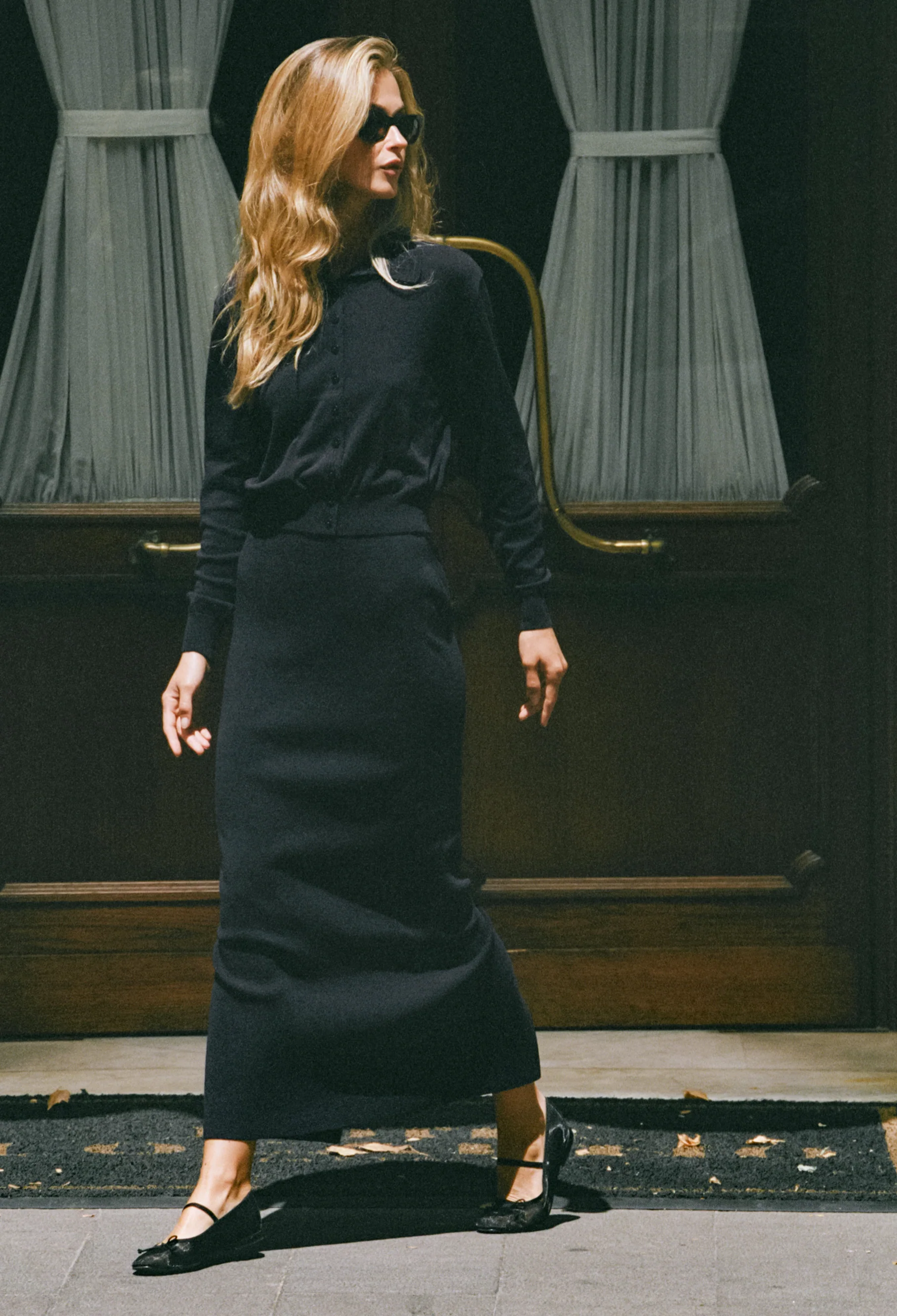 Matthea Midnight Knit Skirt - Image 4