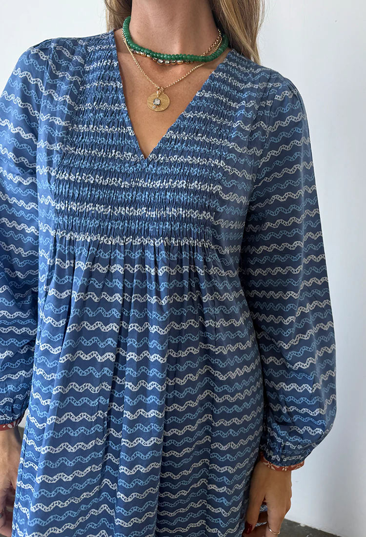 Mira Palma Cotton Voile Caftan - Image 4