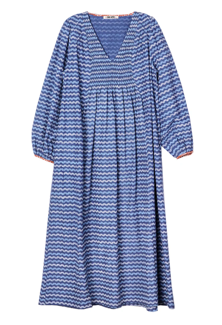 Mira Palma Cotton Voile Caftan - Image 5