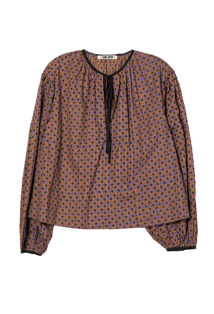 Myra Top Stained Glass Cotton Voile - Image 3