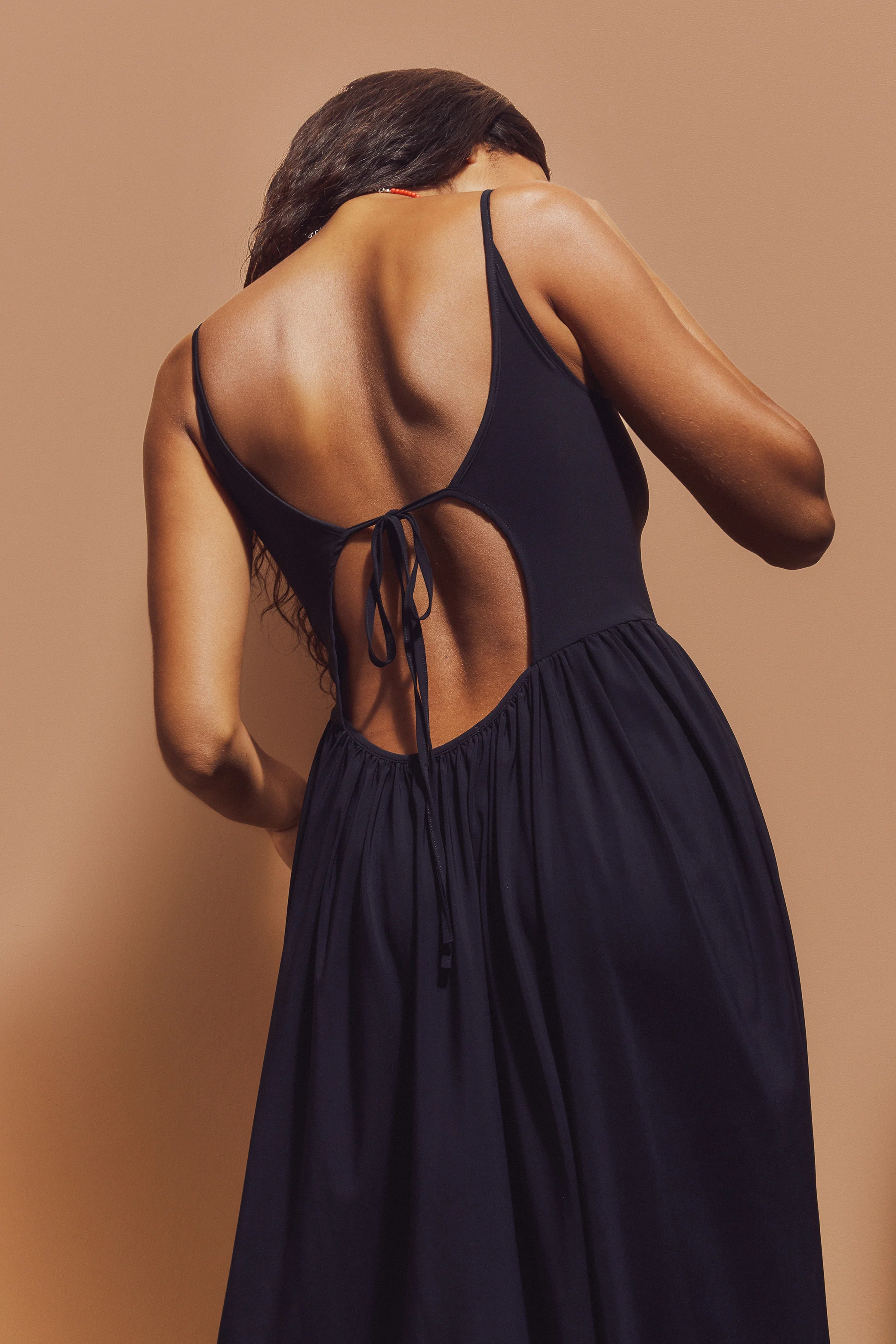 Neroni Dress Black Jersey - Image 5