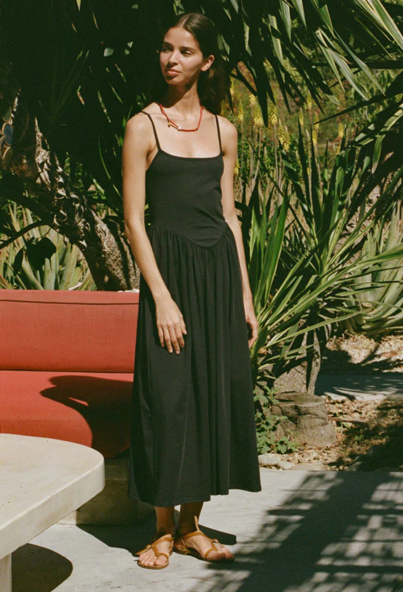Neroni Dress Black Jersey - Image 9