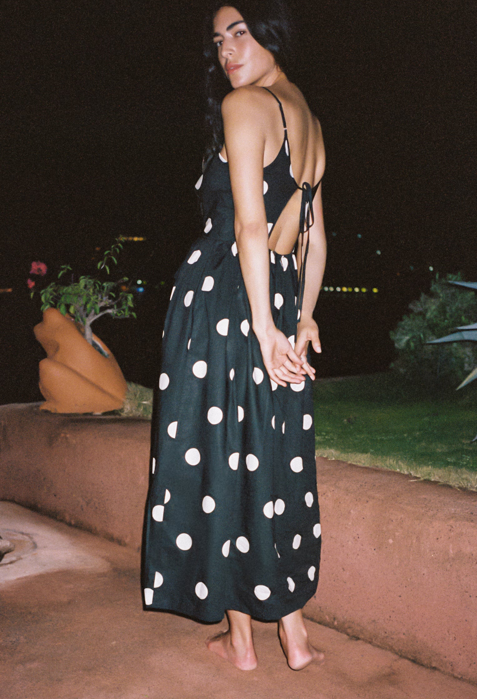 Neroni Dress Polka Dot with Bows - Image 5