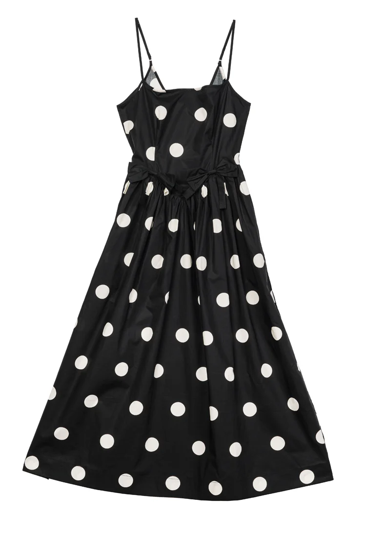 Neroni Dress Polka Dot with Bows - Image 6