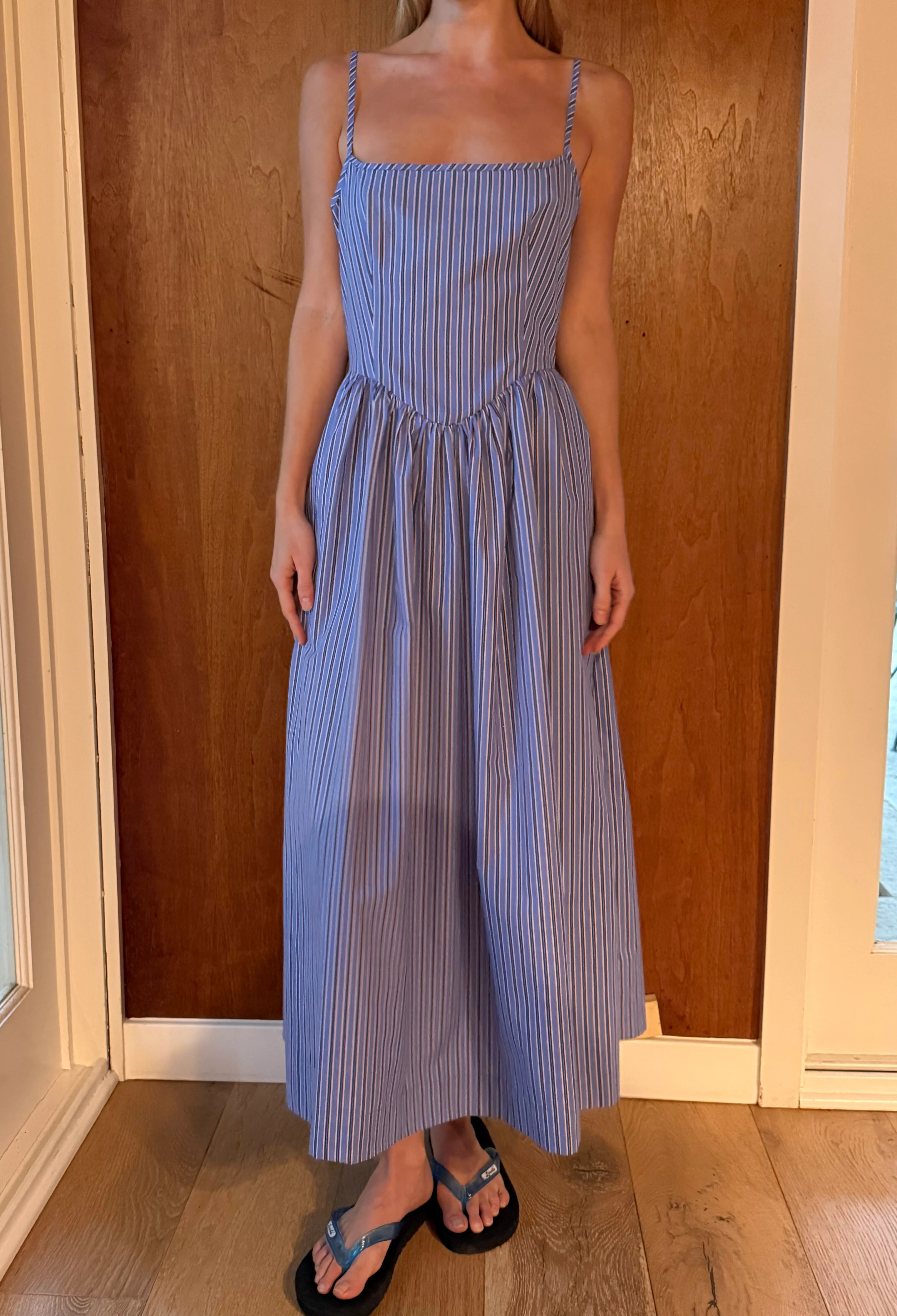 Neroni Stripe Shirting Dress - Image 2