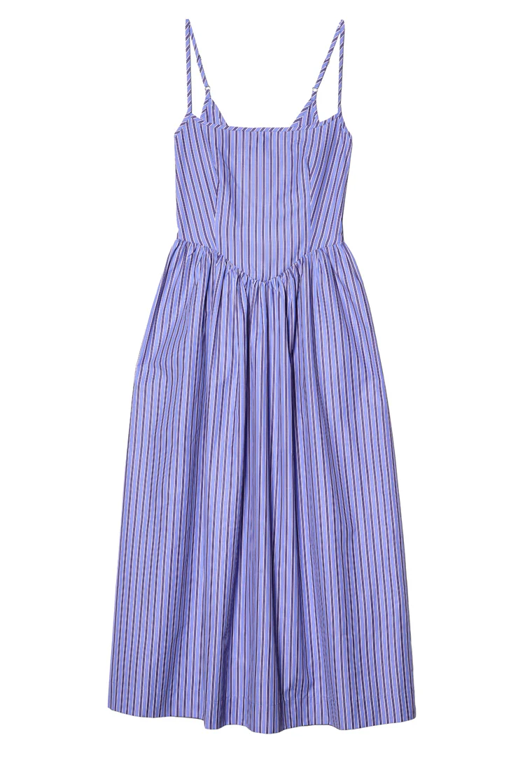 Neroni Stripe Shirting Dress - Image 7