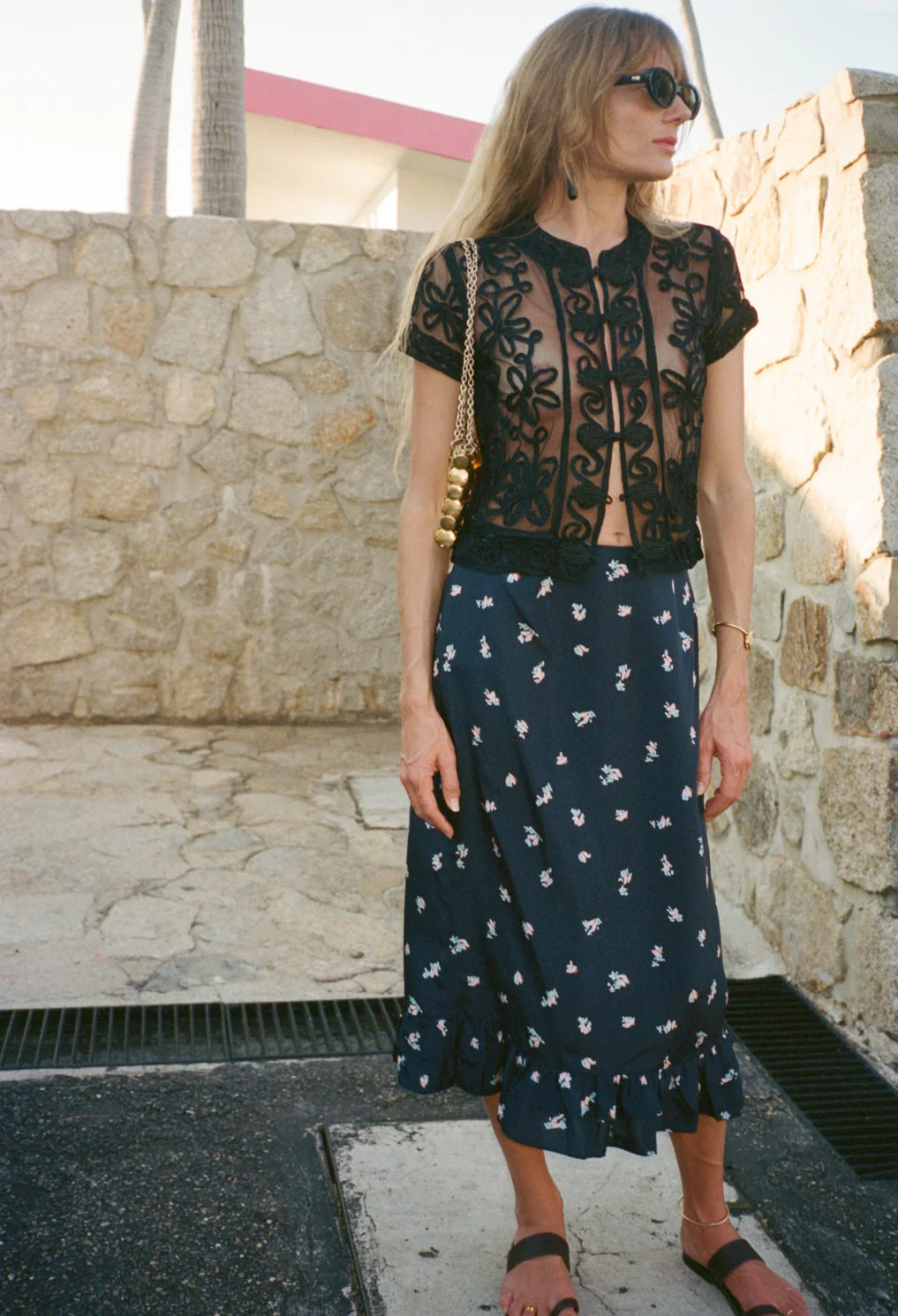 Nikola Black Soutache Top - Image 6