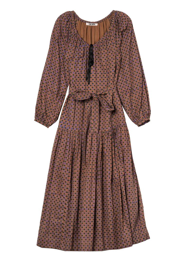 Noro Dress Stained Glass Print Cotton Voile - Image 7