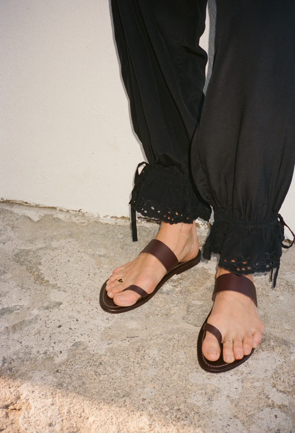 Pauli Black Silk Pant - Image 3