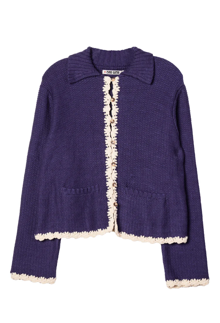 Reyla Midnight Knit Jacket - Image 5