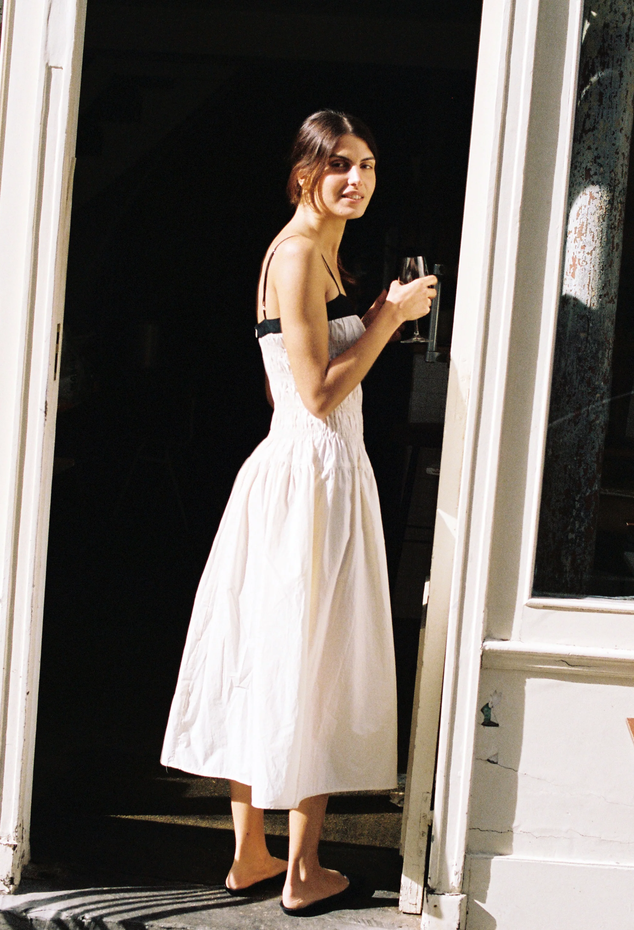 Rossella Dress Cream - Image 3