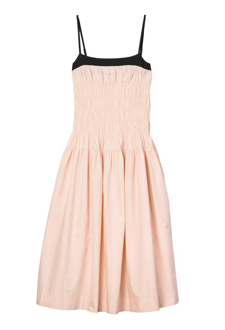 Rossella Powder Cotton Dress - Image 5