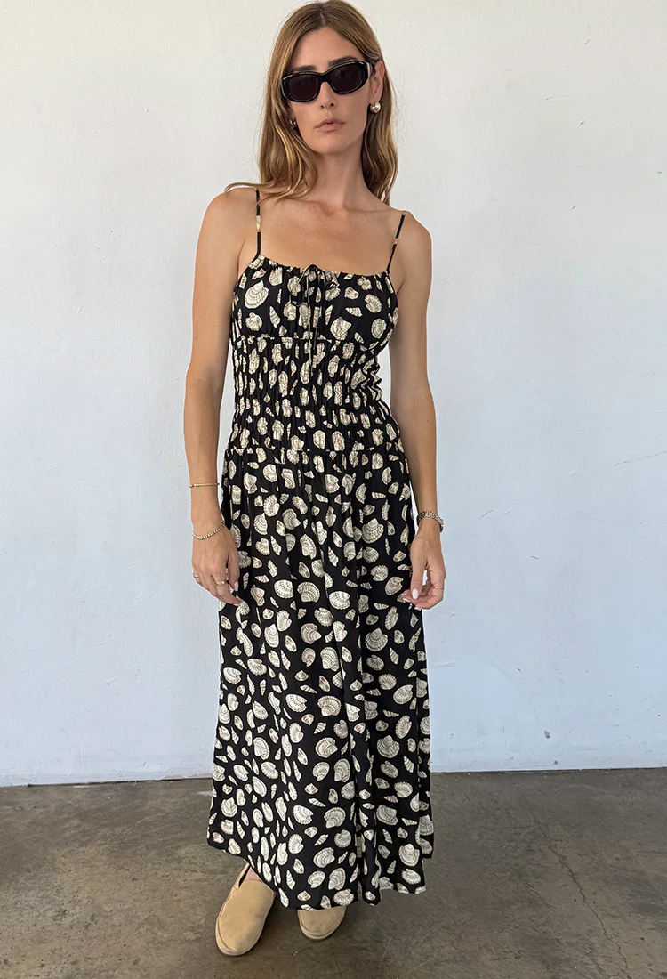 Russo Shell Print Dress - Image 5