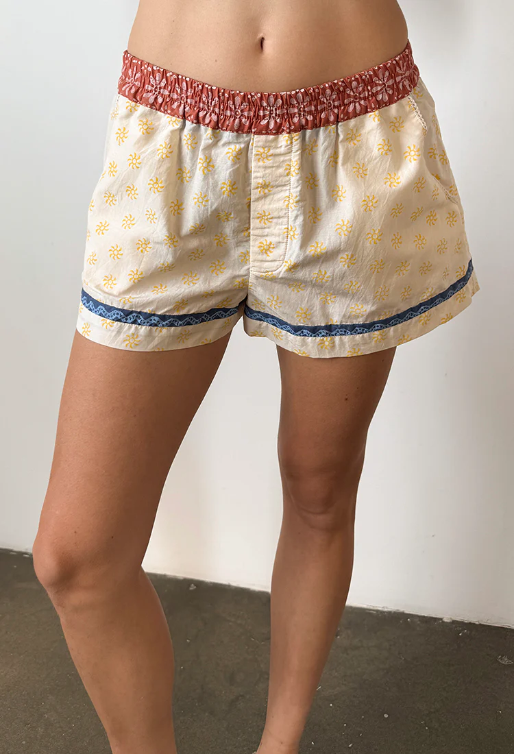 Samaya Palma Cotton Voile Short - Image 2