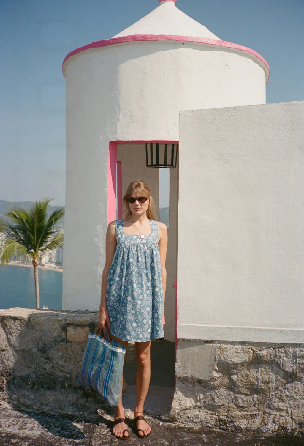 Serra Tidepool Cotton Dress - Image 3