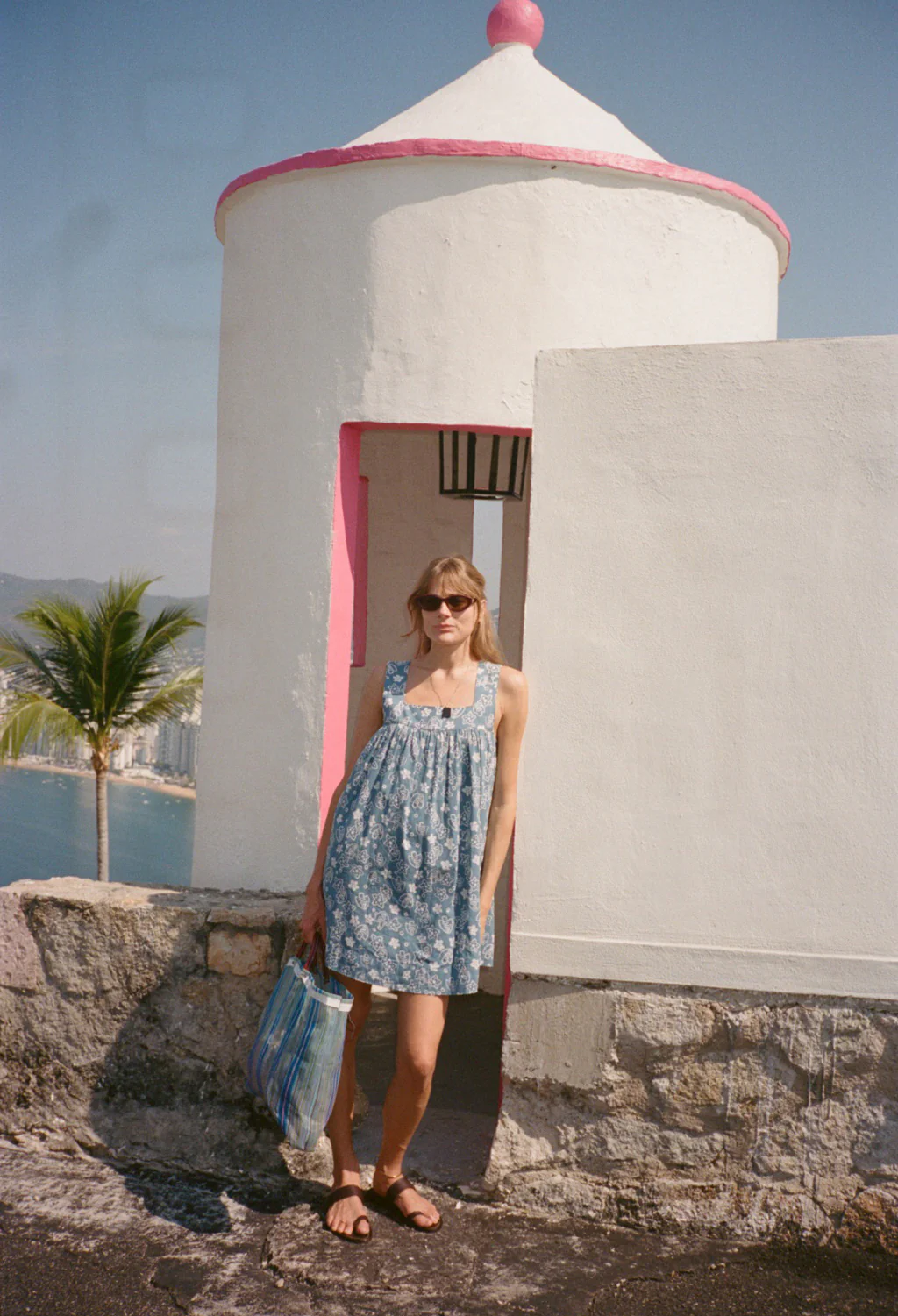 Serra Tidepool Cotton Dress - Image 4