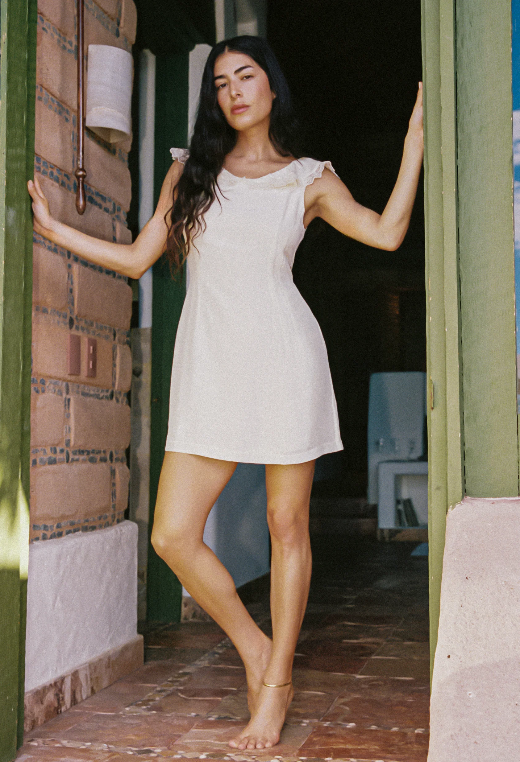 Sophie Dress Ivory - Image 2