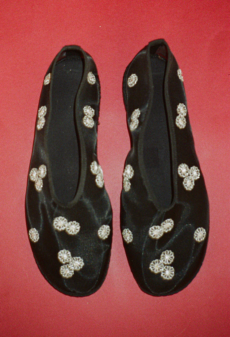 Viani Milano X Ciao Lucia Embroidered Mesh Flat - Image 3