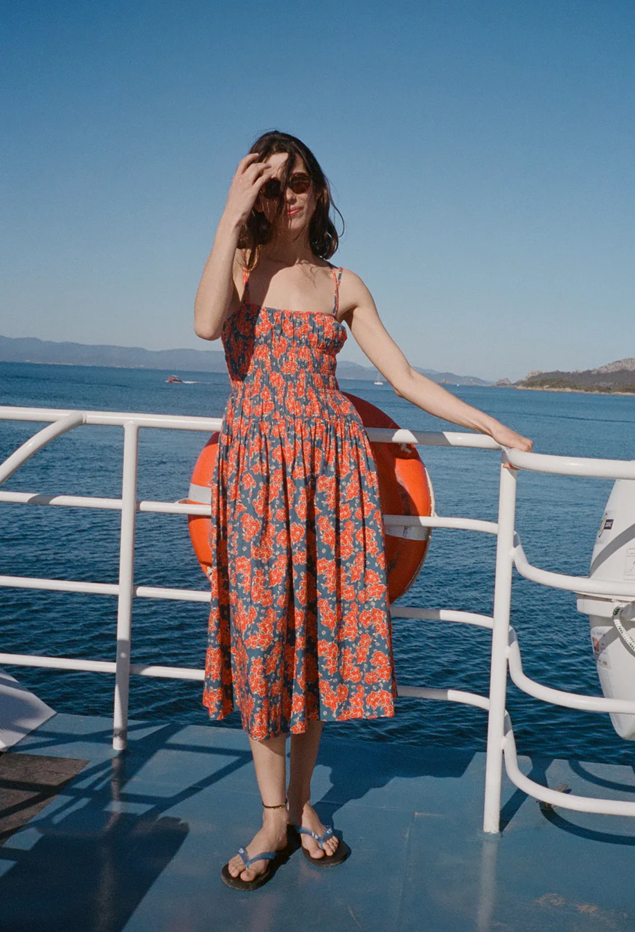 Volta Surf Cotton Shirting Dress - Image 2