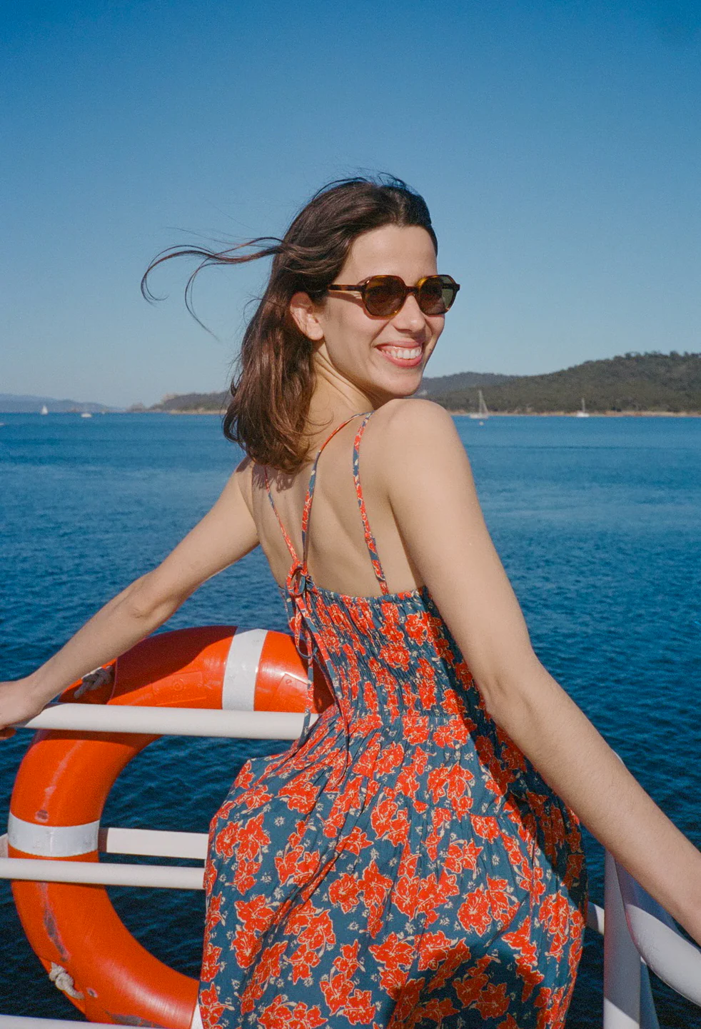 Volta Surf Cotton Shirting Dress - Image 3