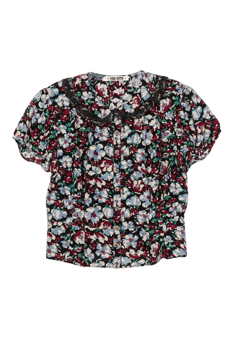 Yvonne Top Peonia Print - Image 4